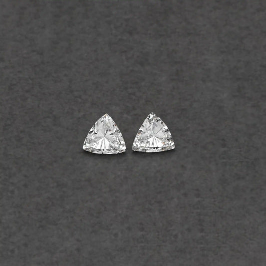 0.59 TCW Trillion Cut Lab Grown Diamond