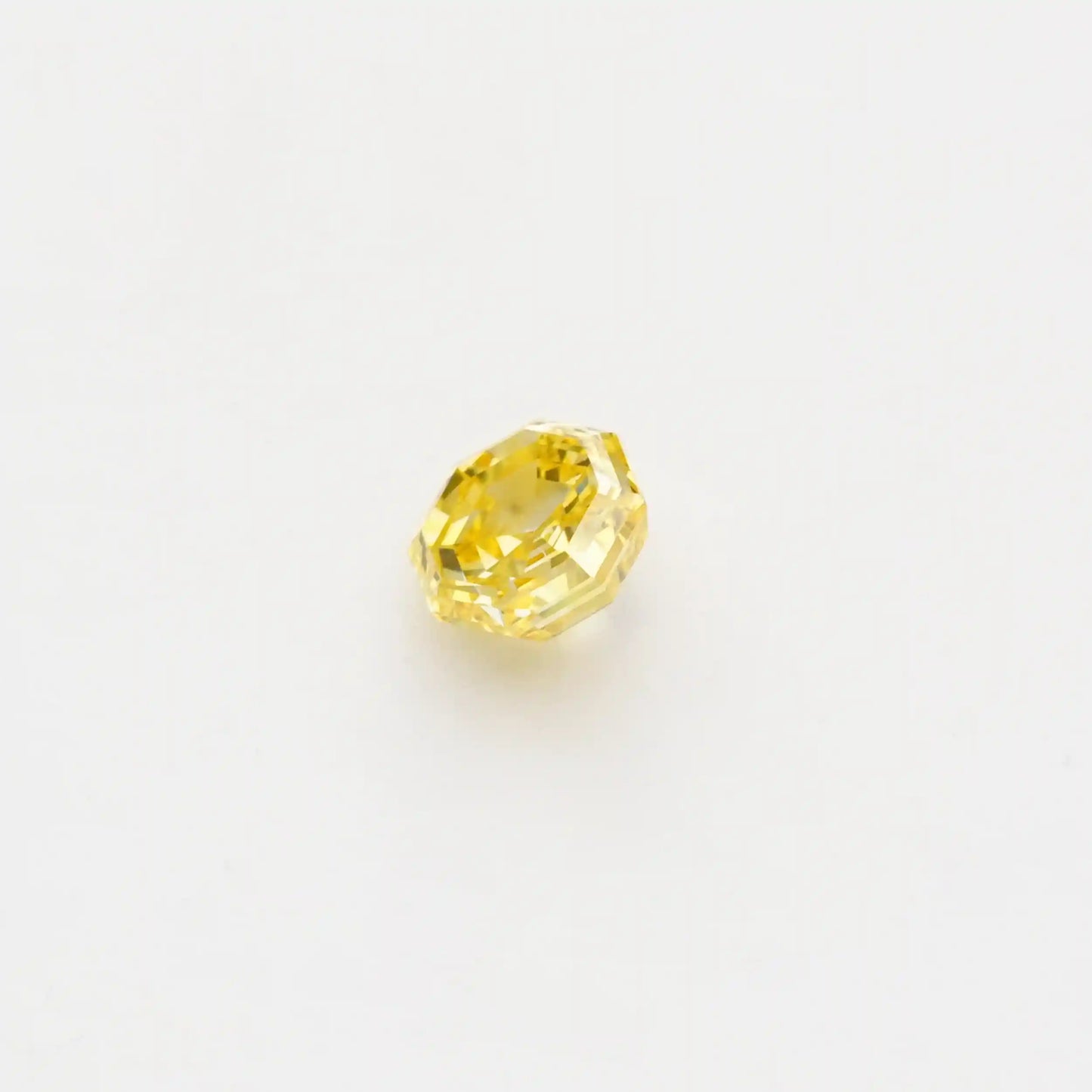 1.25 Carat Yellow Hexagon Cut Lab Grown Diamond