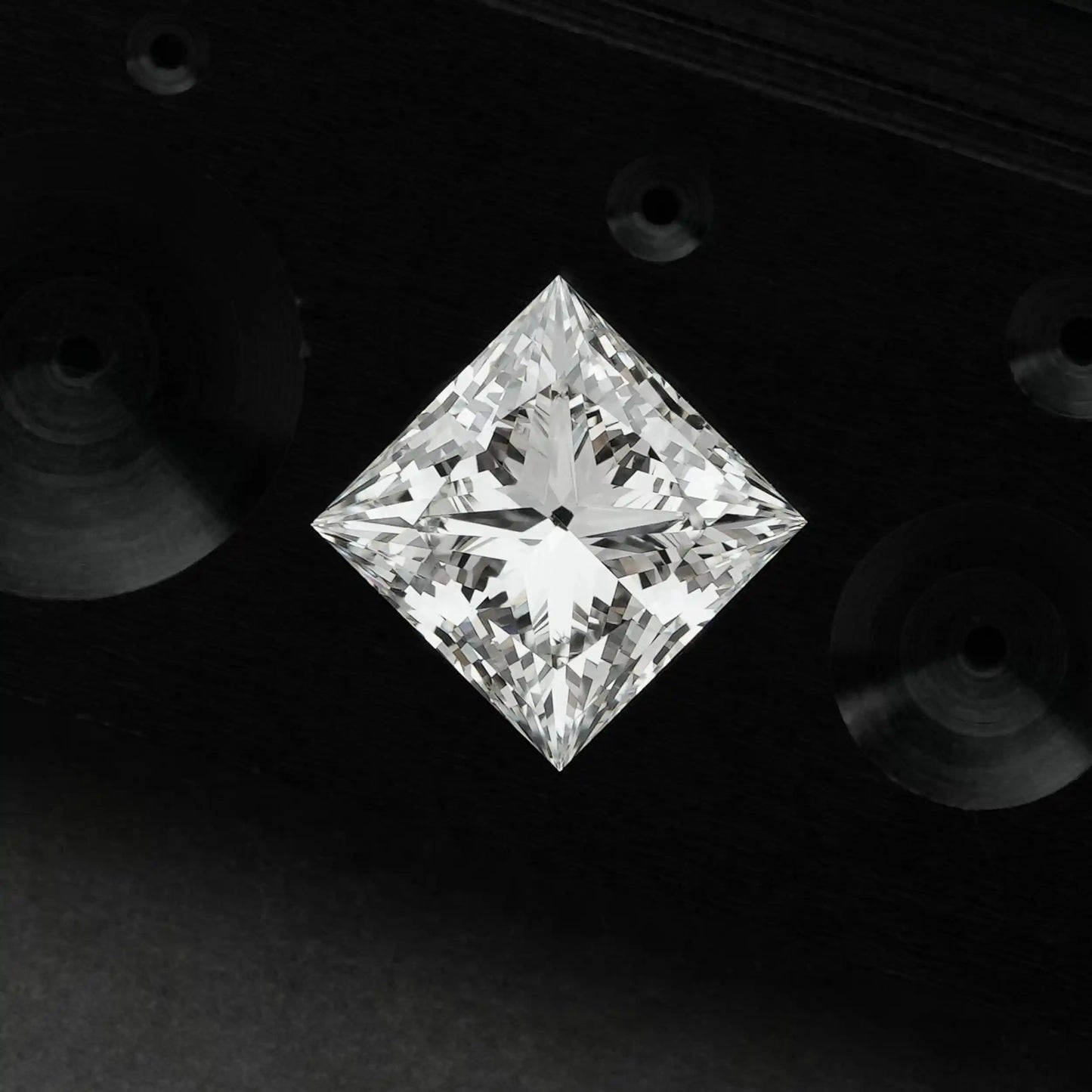 3.01 Carat IGI Certified  Princess Cut Lab Grown Diamond