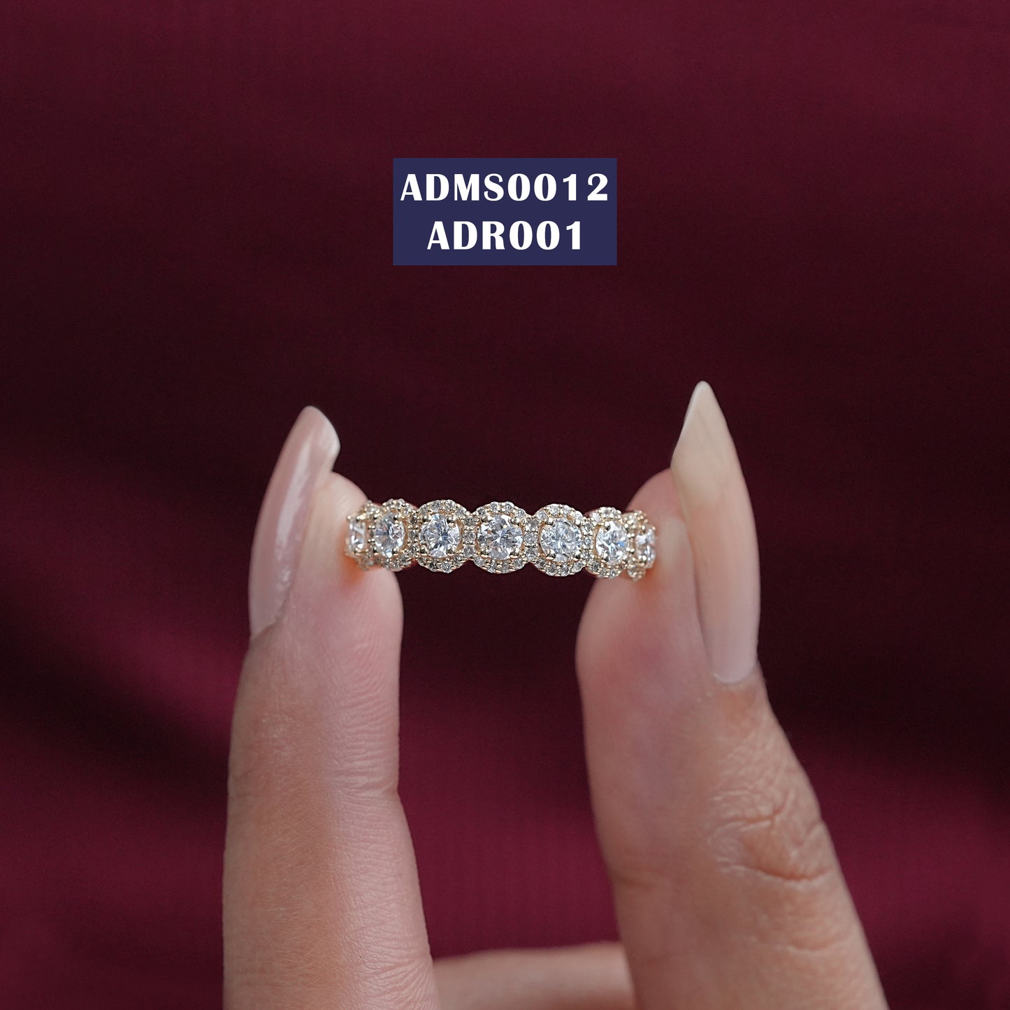 Round  Cut Lab Diamond Ring