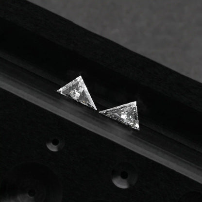 0.35 TCW Antique Shape Triangle Cut Lab Grown Diamond