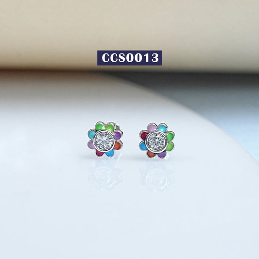 Lab Grown Diamond Enamel Studs