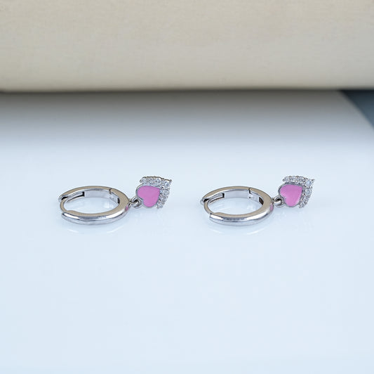 Round Cut Lab Grown Diamond Earring