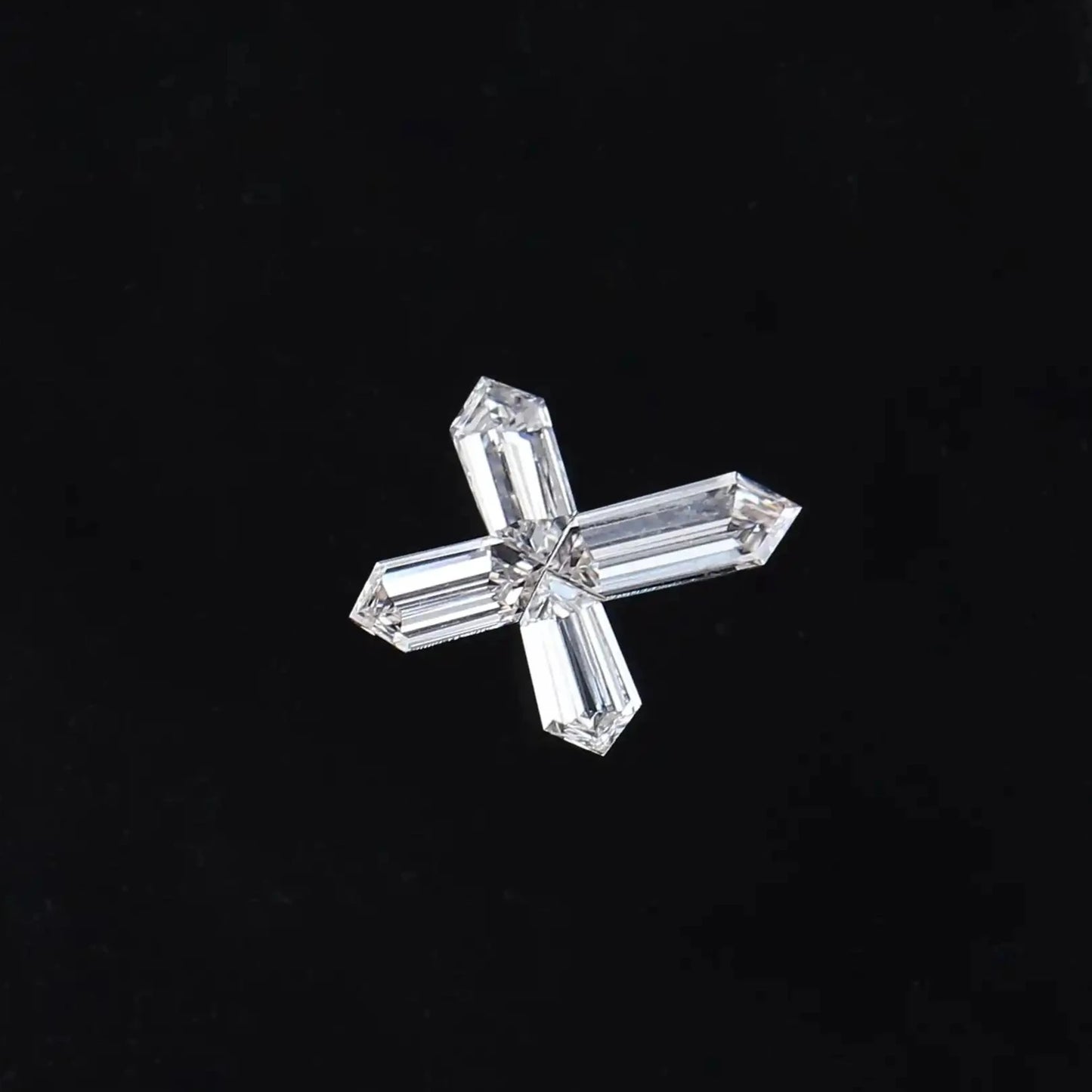 0.88 Carat Cross Cut Lab Grown  Diamond