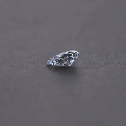 0.60 Carat Light Blue Pear Cut Lab Grown Diamond