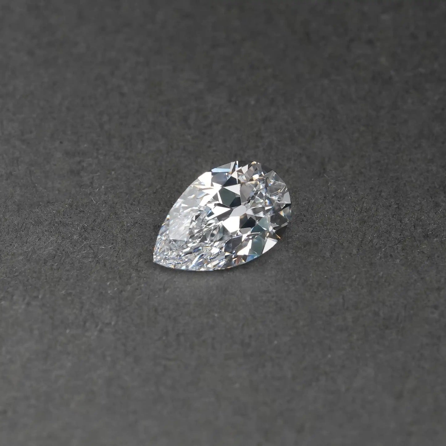 1.02 Carat Old Cut Pear Lab Grown  Diamond