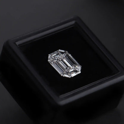 1.37 Carat Emerald Shape Pie Cut Lab Grown Diamond
