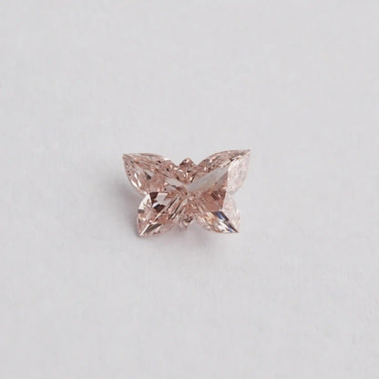 1.12 Carat Pink  Butterfly  Cut Lab Grown Diamond