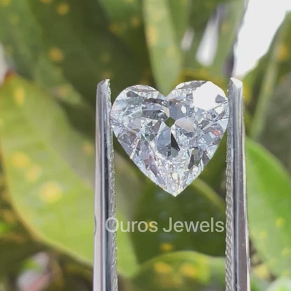1.03 Carat Old Heart Cut Lab Grown Diamond