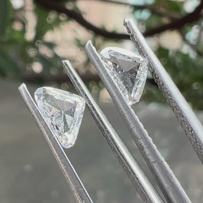 0.60 TCW Antique  Cut Lab Grown Diamond