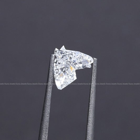 Horse Cut Lab Grown Loose Diamond