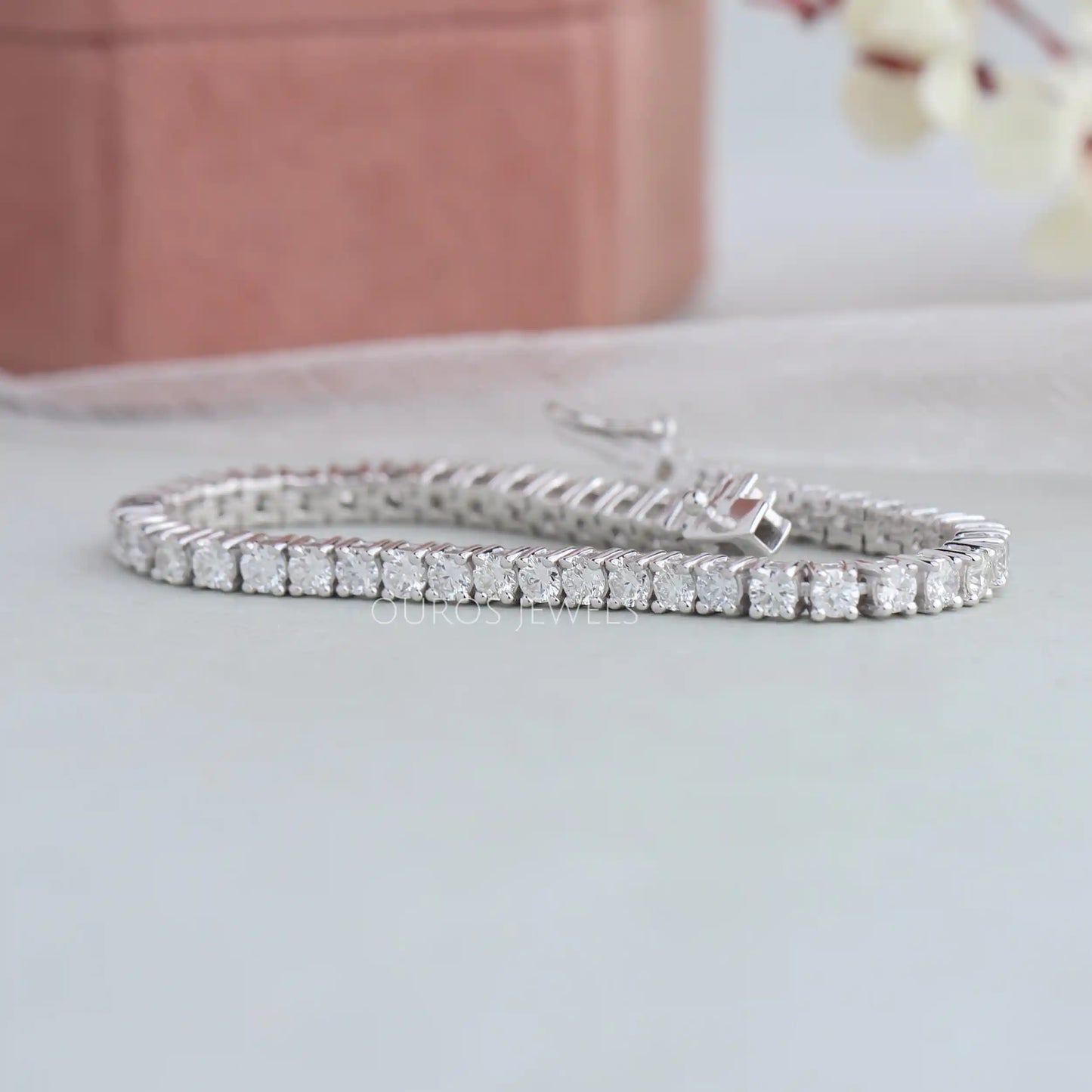 Round Diamond Tennis Bracelet