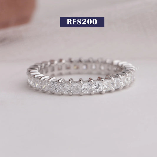 Princess Lab Diamond Eternity Band